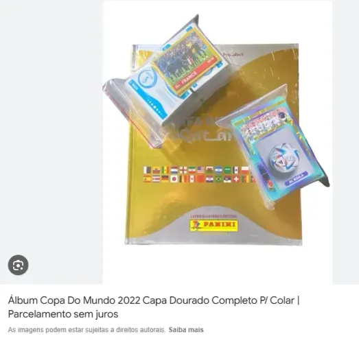Álbum Copa do Mundo 2022