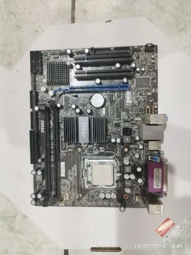 Placa mãe MSI G41M-S01e Intel Core 2Quad Q9500 2.8Ghz