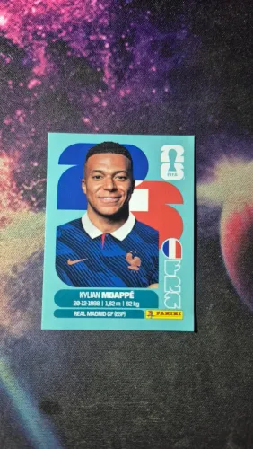 Kylian Mbappé Normal - Figurinha Copa do Mundo 2026