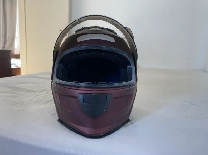 Capacete Tork Stealth Solid Candy Red (fosco) (60)