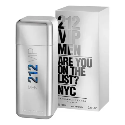 Perfume Carolina Herrera 212 Vip Eau de Toilette Masculino 100ML