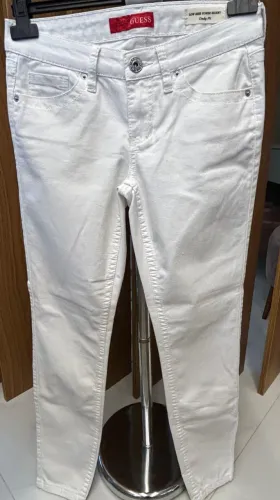 Calça Jeans Feminina Guess Branca 36 BR