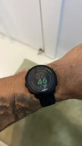 Garmin Forerunner 55 - GPS, Monitor Cardíaco e Relógio Esportivo
