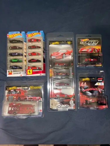 Coleção Ferrari Hot wheels 