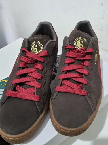 Tênis puma suede x staple dark chocolat
