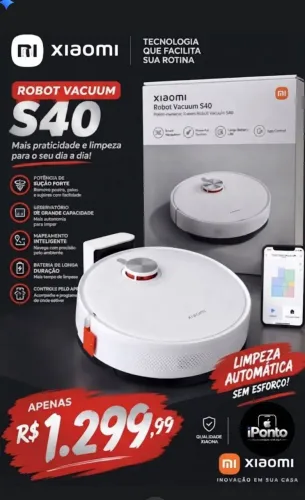 ROBO ASPIRADOR BASE AUTO LIMPANTE XIAOMI