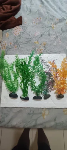 Plantas artificiais para aquário
