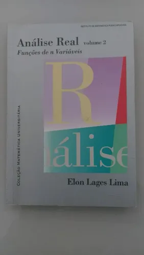 Análise Real - Funções de N variáveis - Vol.2 - Elon Lages Lima