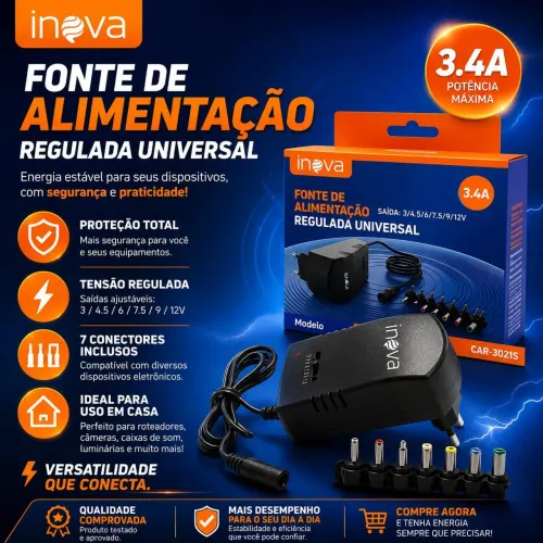 Fonte  Universal regulável 