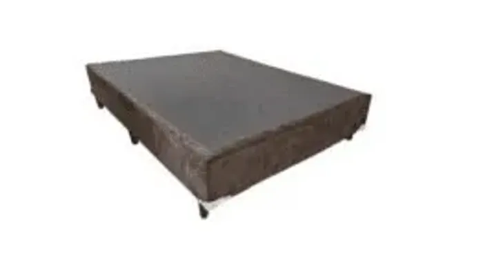 Base Box Casal Suede ou Corino