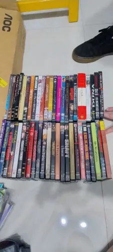 47 dvds originais e mais de 100 gravados