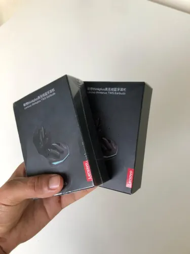 Fones de ouvido gm2 pro Lenovo  2 unidades novo