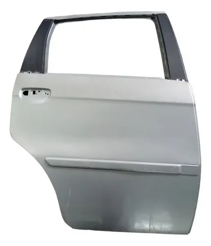 Porta Traseira Direita Fiat Idea 2007 2008 2009 2010 2011 12 Traseira Direito Prata