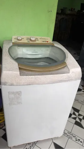 Máquina Brastemp com defeito
