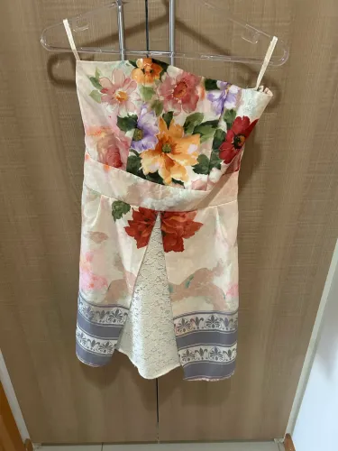 Vestido tomara que caia Farm PP