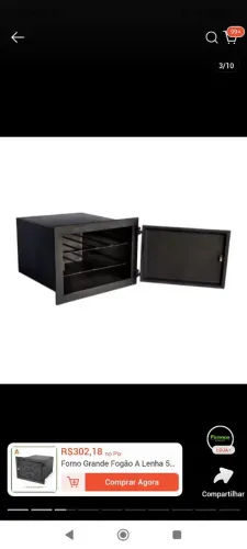 Forno p fogao de lenha usado