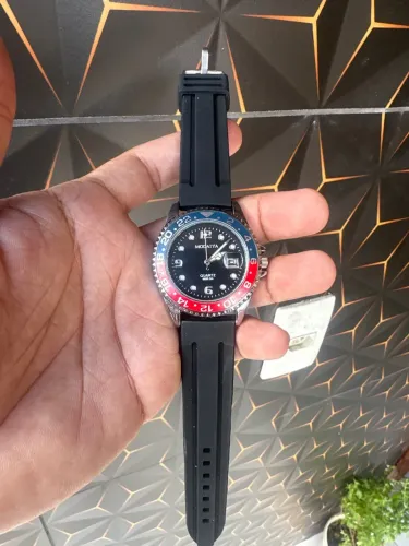 Relógio Fortaleza pulseira de borracha