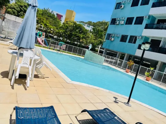 Apartamento mobiliado para locação no Cabo Branco!