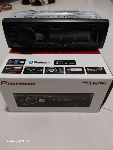 Novo rádio carro