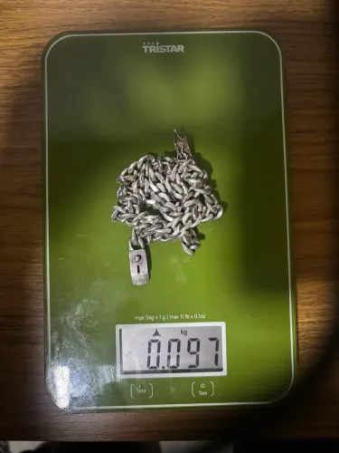 Cordão de prata 950 - 97g