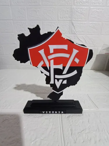 Placa 3d do Vitória