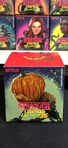 Stranger things mc colecionável /Aceito oferta.
