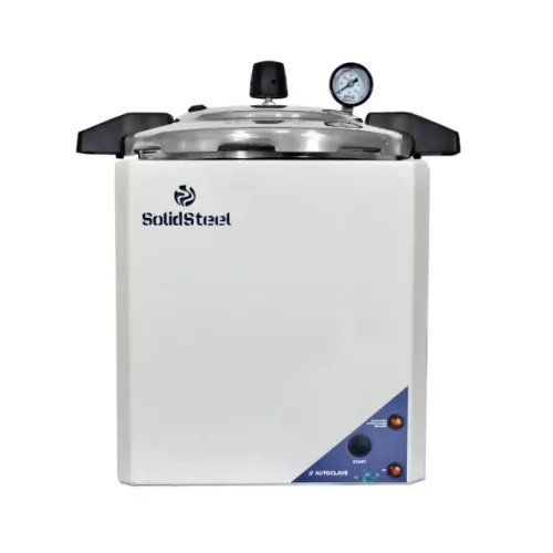 Autoclave SolidSteel Analógica Easy 8 Litros 220V - Nova / Sem Uso