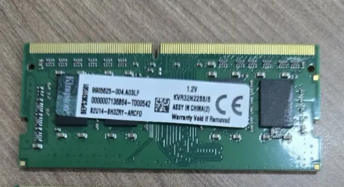 memorias DDR4 para notebook 8Gb e 16Gb