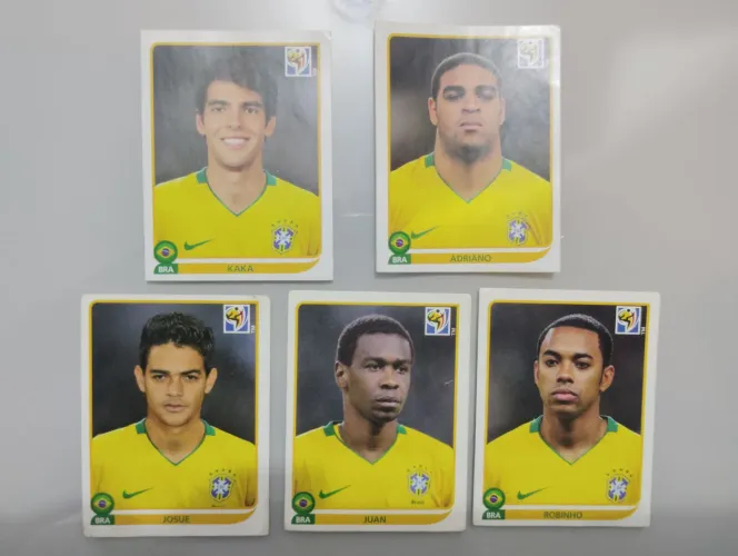 Figurinhas Panini 2010 Brasil
