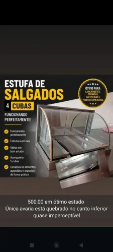 Estufa 4 cubas
