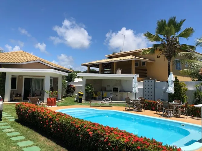 Guarajuba - Linda Casa para Temporada no Condomínio Canto do Sol