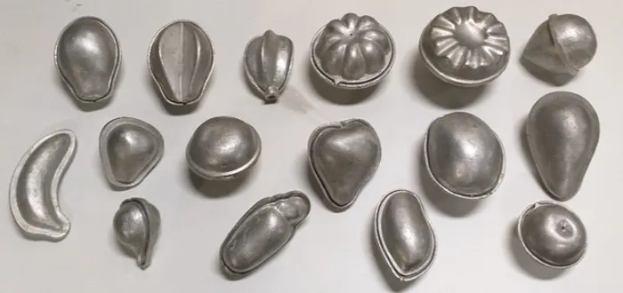 Molde de Metal para Fabricação de Frutas