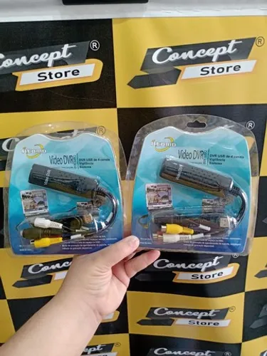 Placa de Captura de Vídeo DVR Atom - USB | Novo