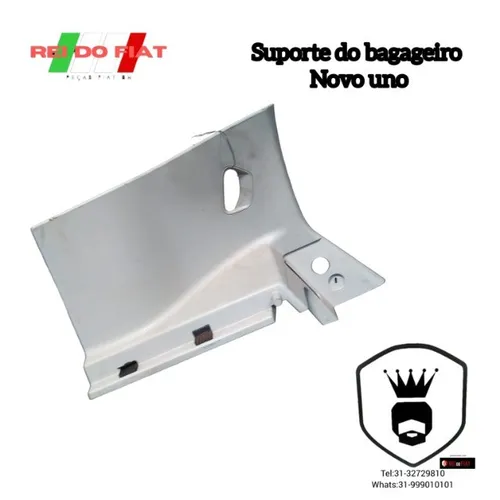 suporte bagageiro  novo uno 