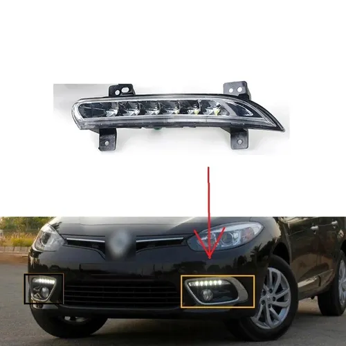 Led Farol de Milha Esquerdo Renault Fluence 2015 2016 2017 2018