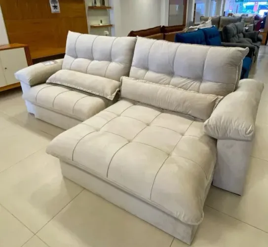 Sala sofá retrátil e reclinavel 250 cm 