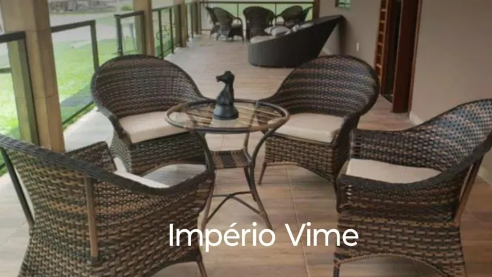 Móveis de vime e fibra sintética original