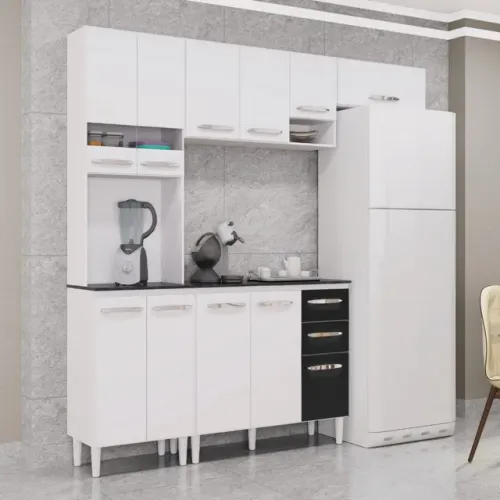 Cozinha 3 peças Isadora + balcão!! T8781m
