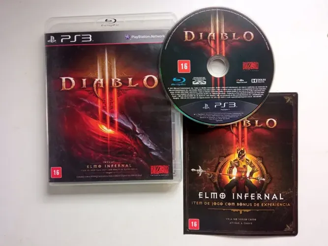 Jogo Diablo 3 ps3 original seminovo 