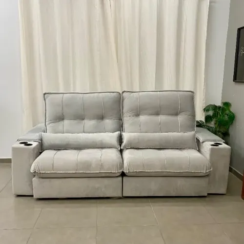 Sofá Retrátil e Reclinável @!olavo