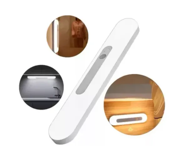 Luz Luminária Led Lampada Spot Sensor Presença Inteligente Luz Branca ou Amarela Nova