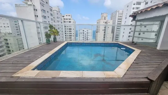 Cobertura com 2 dormitórios, 180 m² - venda ou aluguel - Pitangueiras - Guarujá/SP