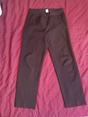 Calça social feminina marrom tamanho P
