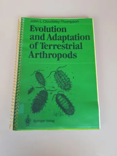 Evolution and Adaptation of Terrestrial Arthropods Cópia capa comum brochura