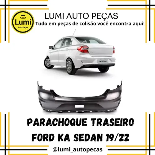 Parachoque Traseiro KA Sedan 19/22 - NOVO