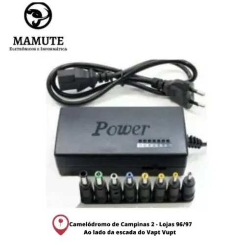 Fonte Carregador Universal Notebook Cce Acer Hp Dell Positivo