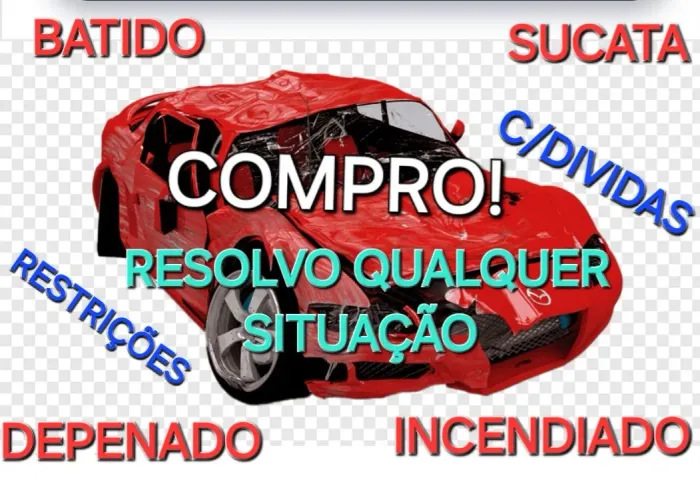 Compro batido depenado divida incendiado sucata
