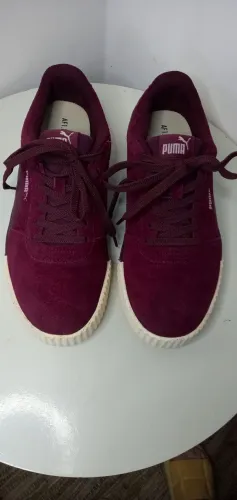 Tenis Puma AF1 est.1982 original em couro nobuc tam. 39 ( usado).