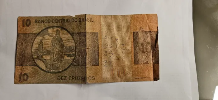 Notas de 10 cruzeiros antigas