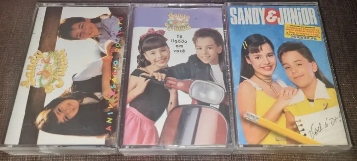 Fitas Cassete Sandy e Júnior